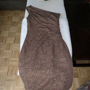 Ralph Lauren golden brown dress